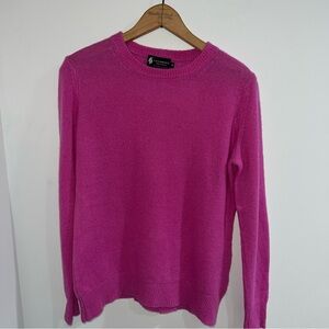Vibrant Pink Crew Neck Sweater
